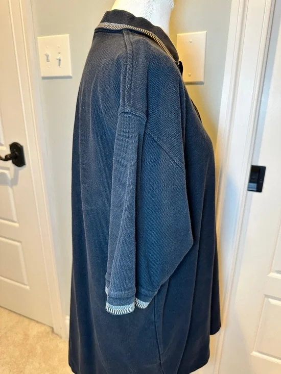 Vintage Harley-Davidson Black Knit Polo Shirt - Size Large - 100% Combed Cotton - Picture 9 of 13